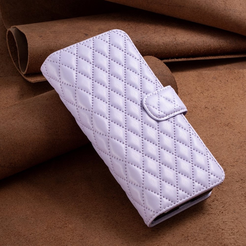 Tegnebogsetui Samsung Galaxy Z Fold 4 Quilted lilla