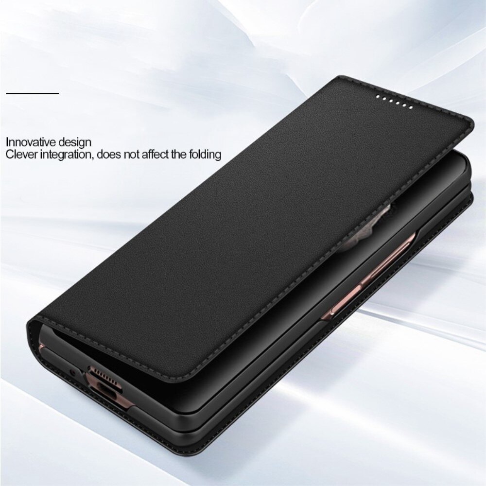 Ægte Læderetui Samsung Galaxy Z Fold 4 Brun