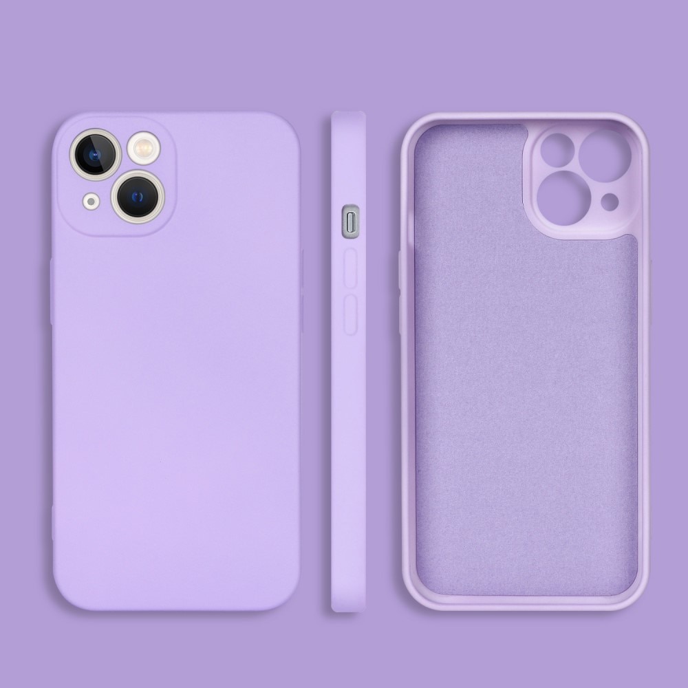 TPU Cover iPhone 14 Plus lila