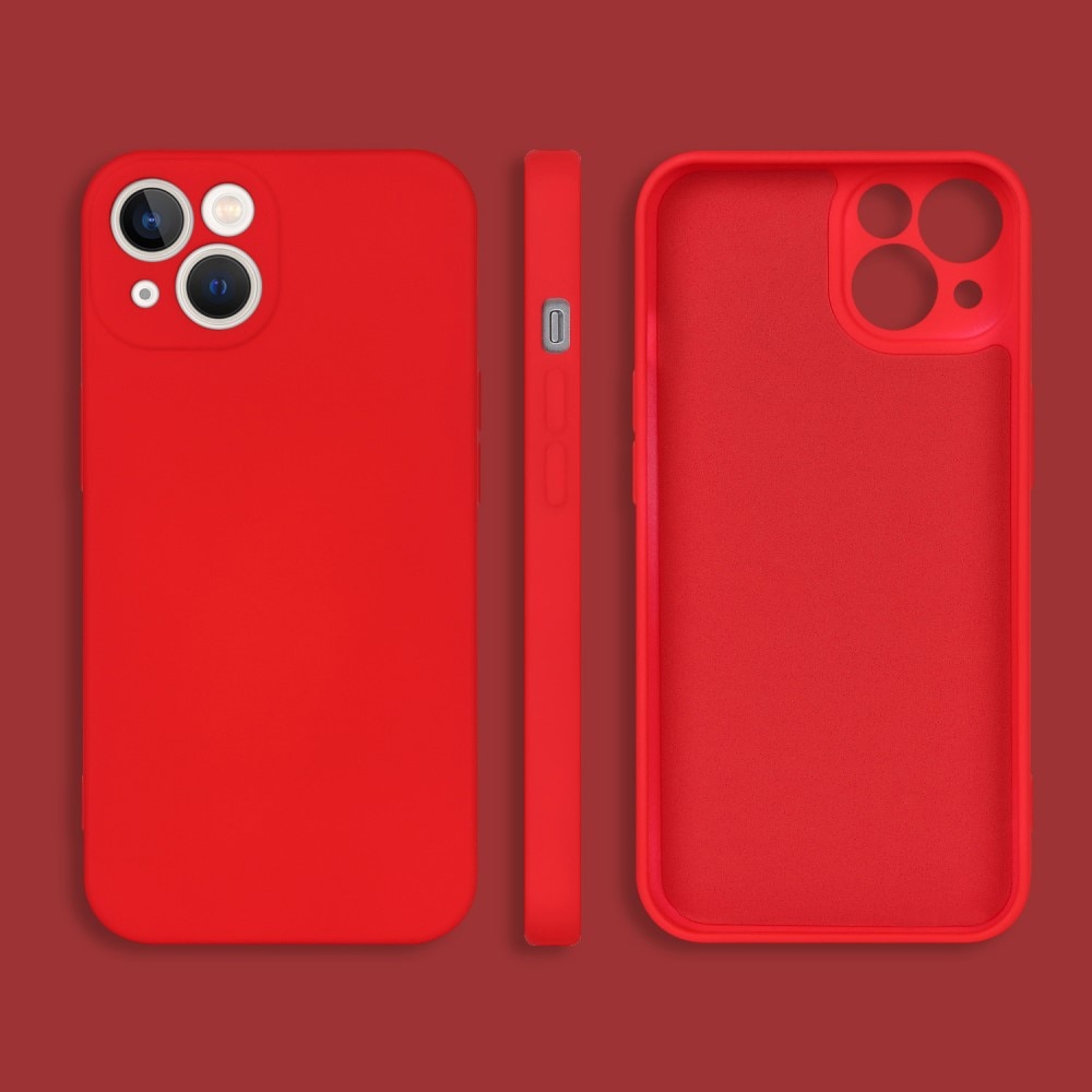 TPU Cover iPhone 14 Plus rød