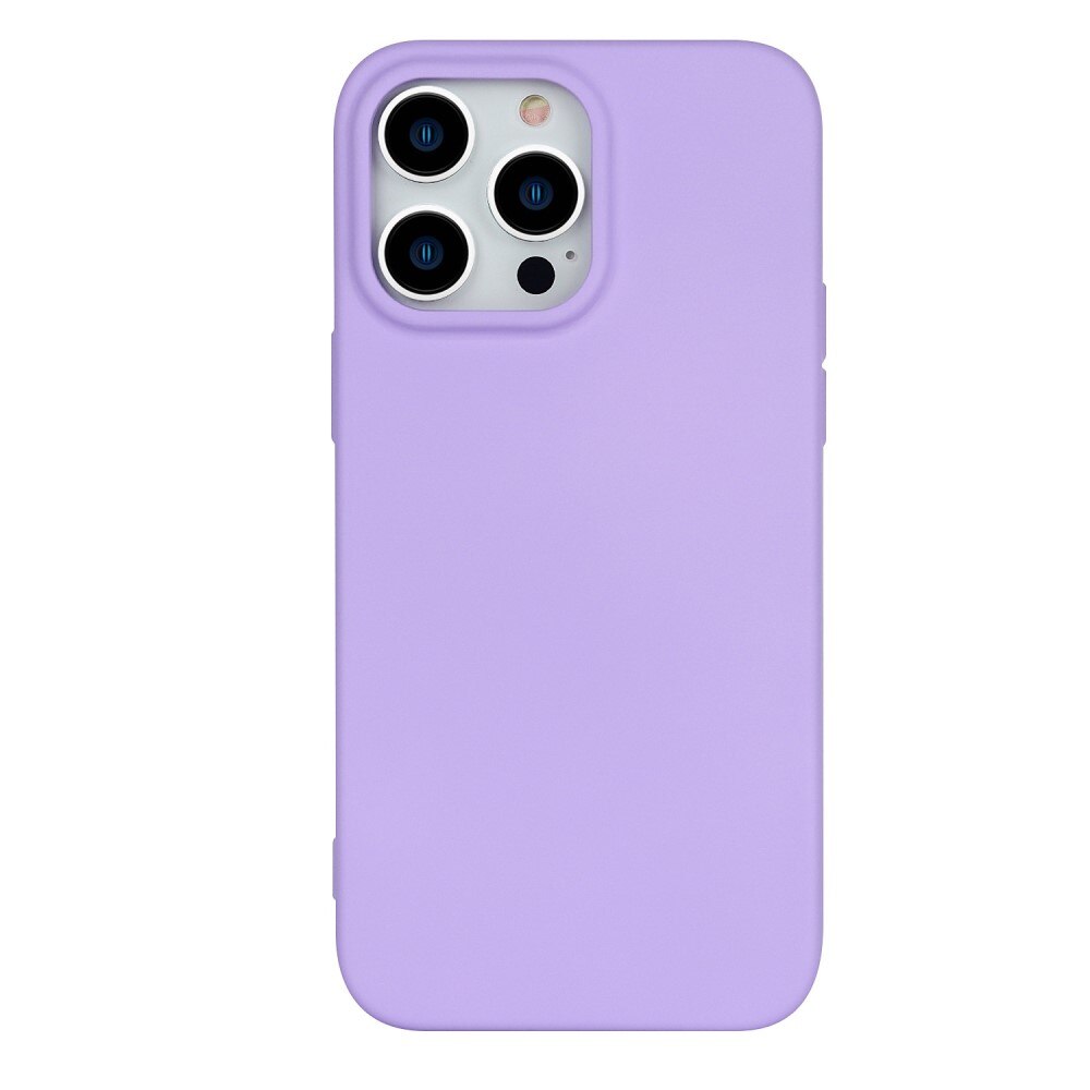 TPU Cover iPhone 14 Pro Max lila