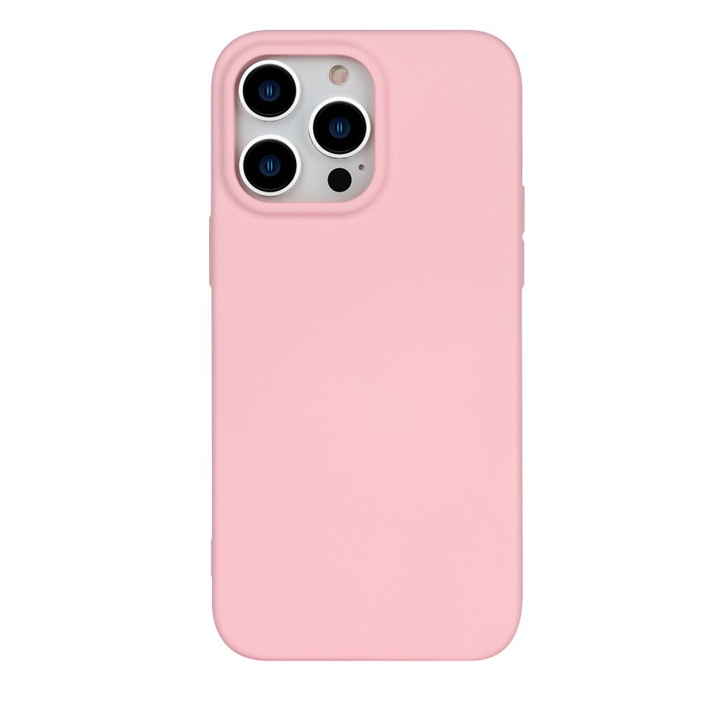 TPU Cover Apple iPhone 14 Pro Max Lyserød