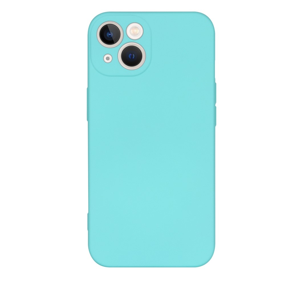 TPU Cover iPhone 14 lyseblå