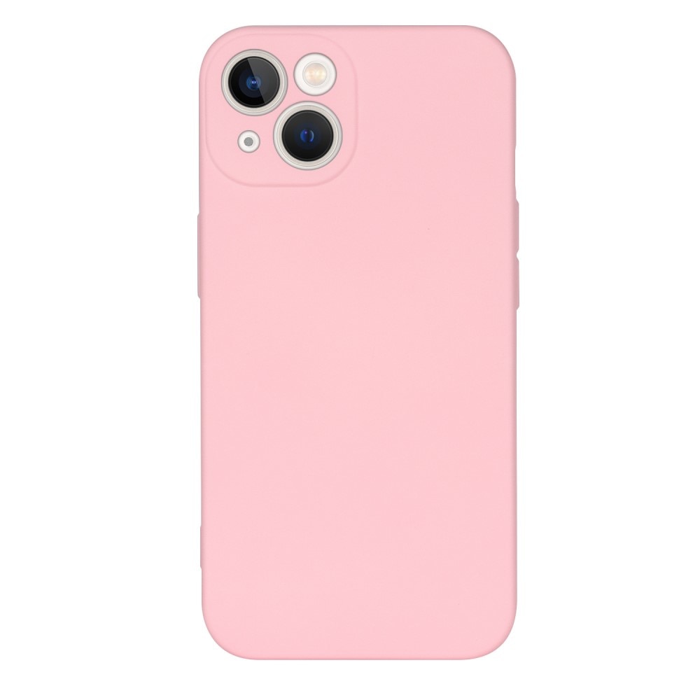 TPU Cover iPhone 14 lyserød