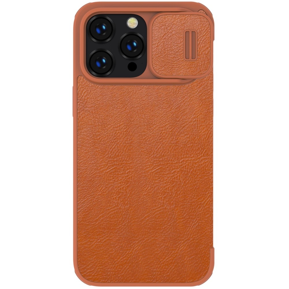 Qin Pro Camshield iPhone 14 Pro Brown