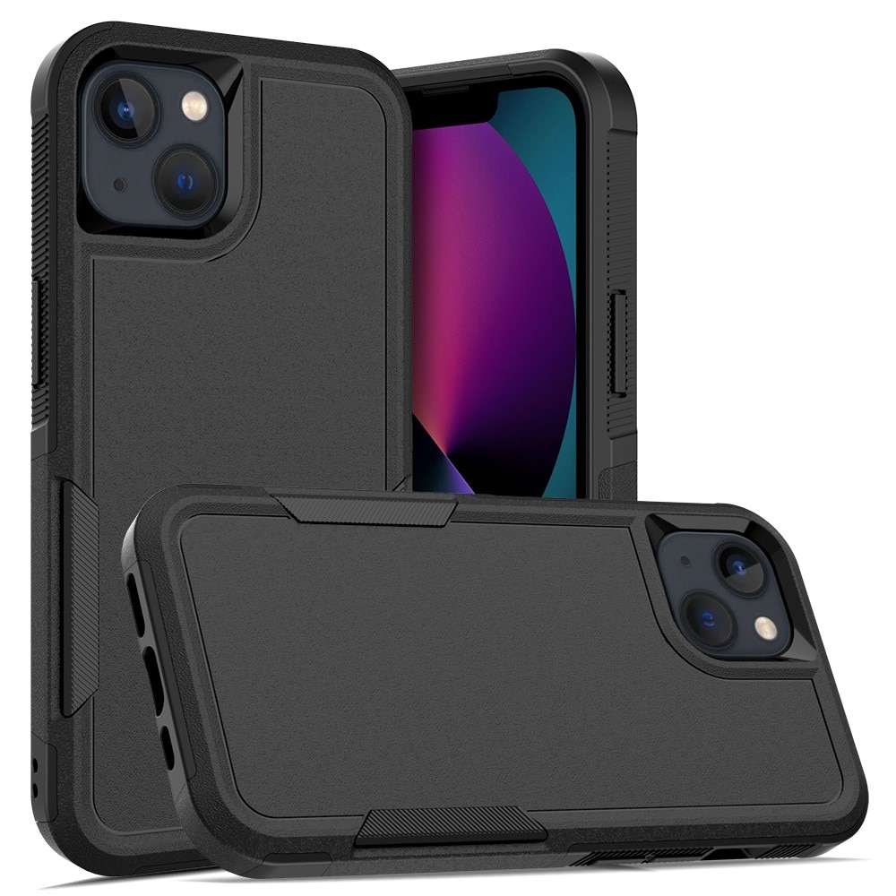 Off-road Hybridcover iPhone 13 sort