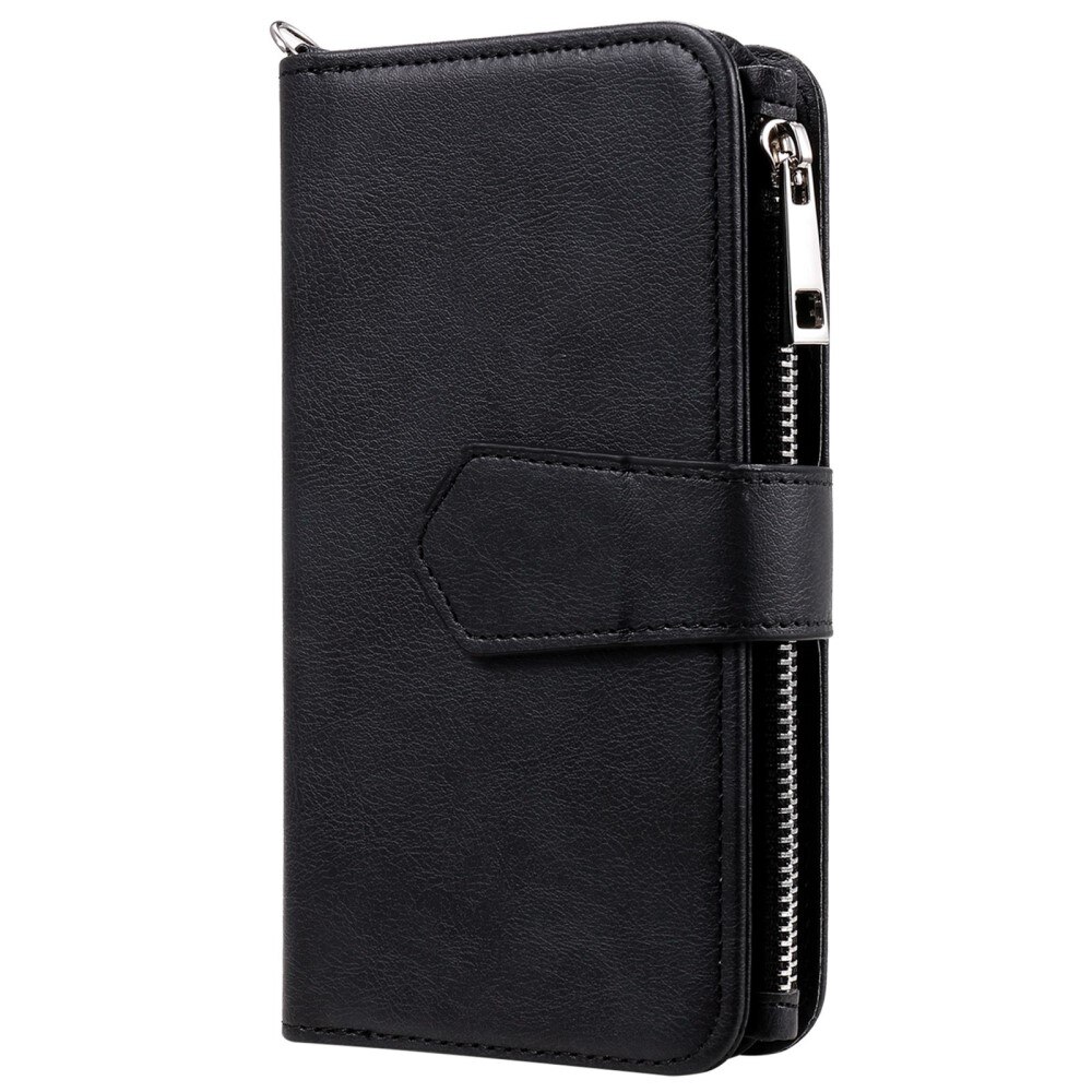 Zipper Magnet Wallet iPhone 14 Pro sort
