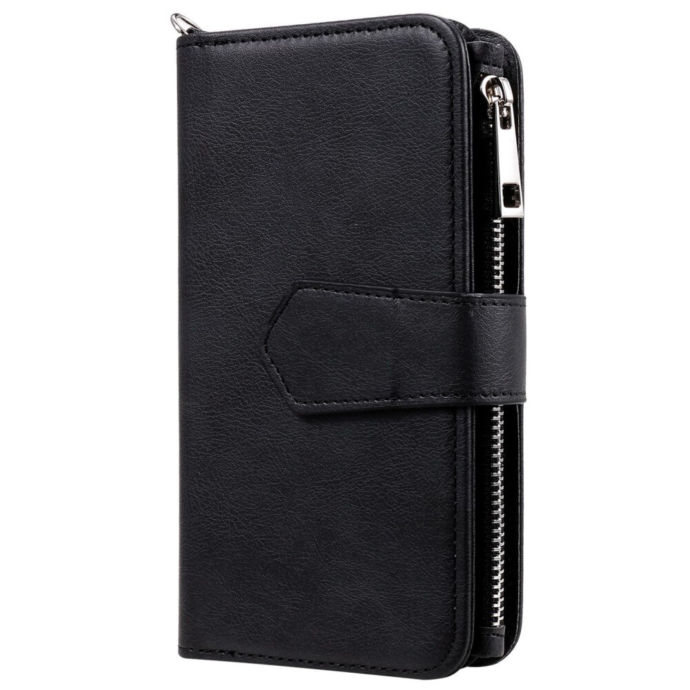 Zipper Magnet Wallet iPhone 14 Pro sort