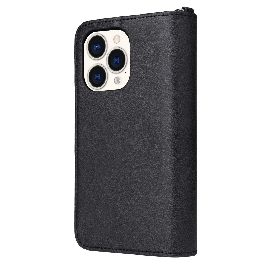 Zipper Magnet Wallet iPhone 14 Pro sort