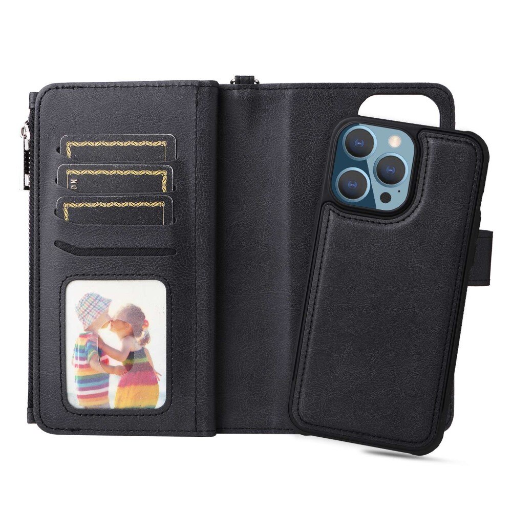 Zipper Magnet Wallet iPhone 14 Pro Max sort