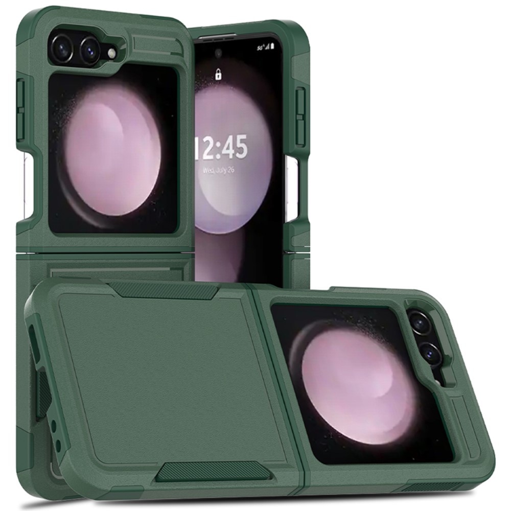 Off-road Hybridcover Samsung Galaxy Z Flip 7 Grøn
