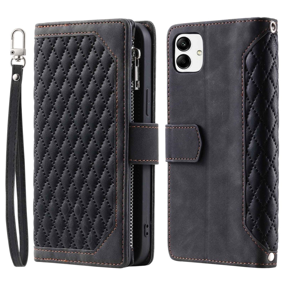 Pung Taske Samsung Galaxy A04 Quilted Sort