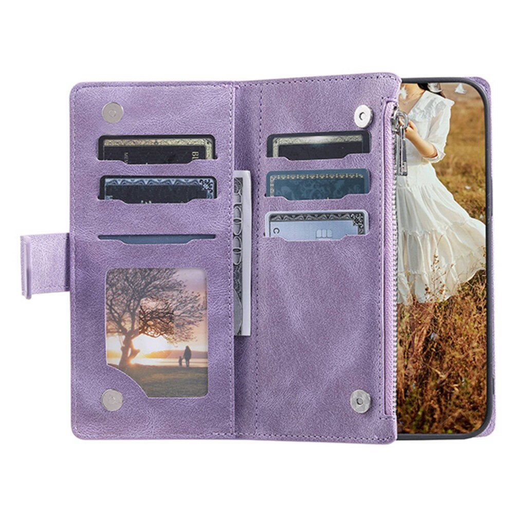 Pung Taske Samsung Galaxy A04 Quilted Lilla