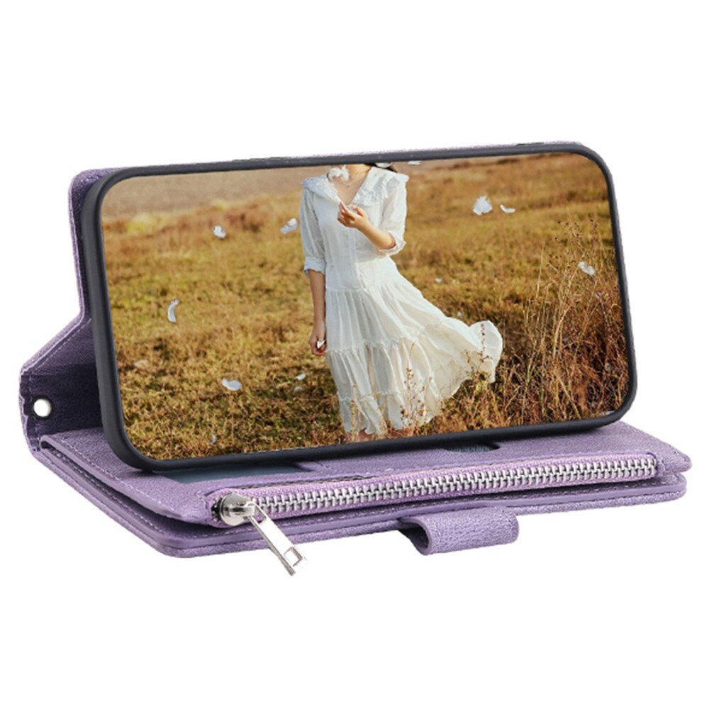 Pung Taske Samsung Galaxy A04 Quilted Lilla