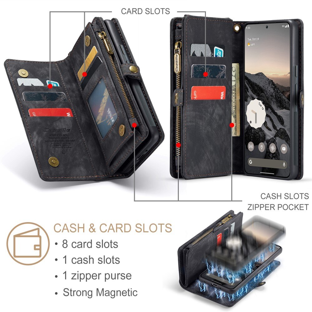 Multi-slot Mobiltaske Google Pixel 9 Pro XL Grå