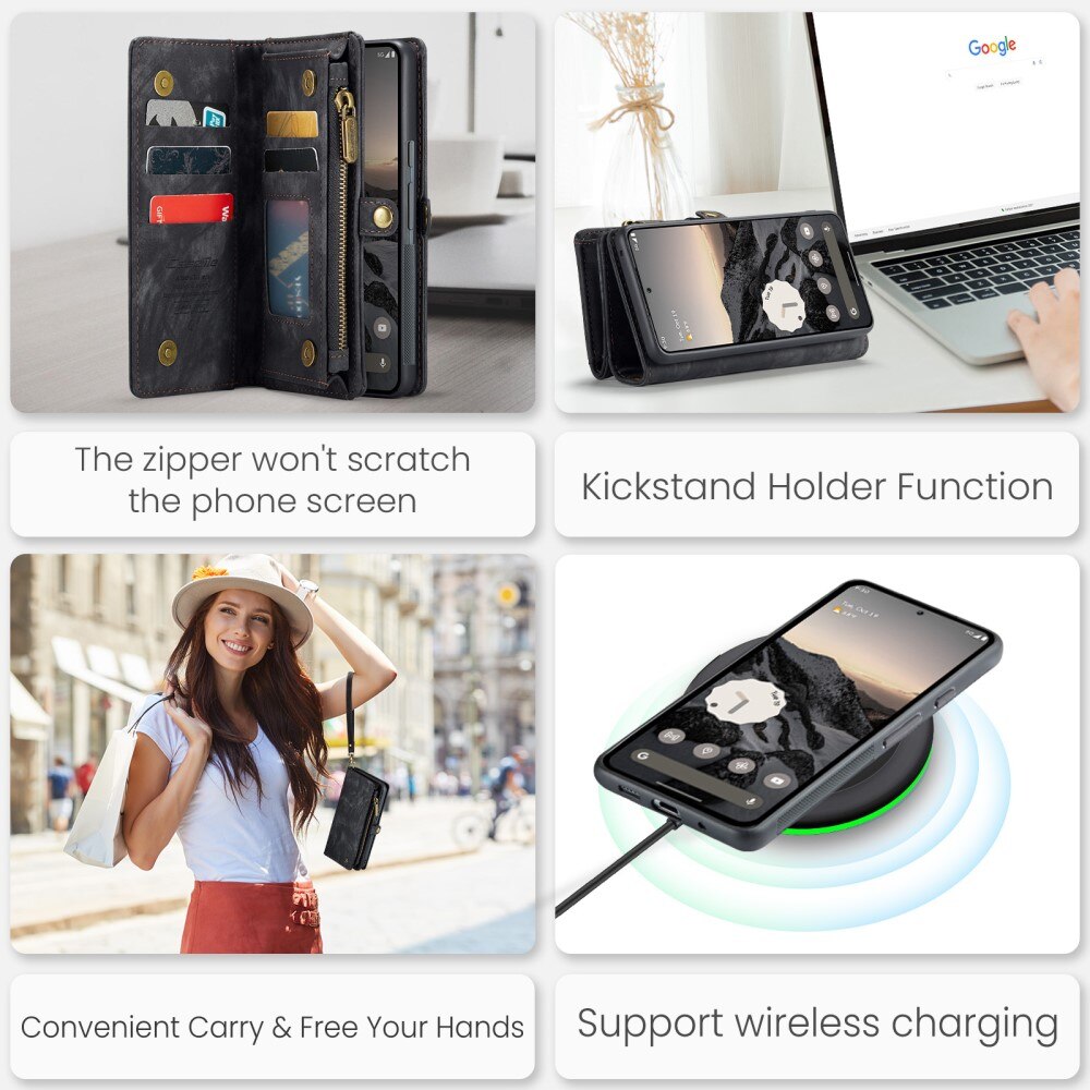 Multi-slot Mobiltaske Google Pixel 9 Pro XL Grå