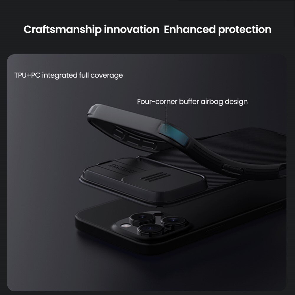 CamShield Cover iPhone 16 Pro Max Grå