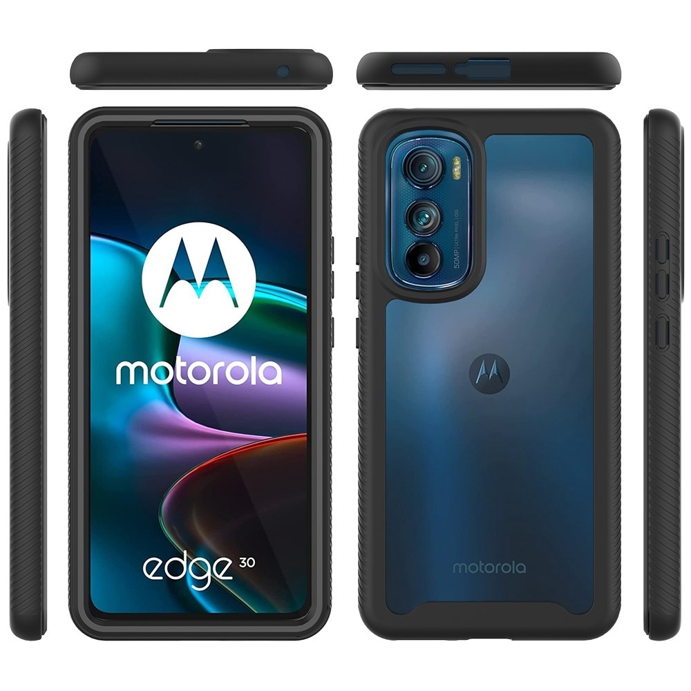 Full Protection Case Motorola Edge 30 Black