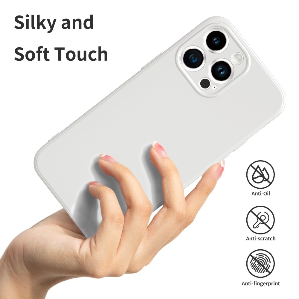 Soft TPU Case iPhone 14 Pro Max hvid