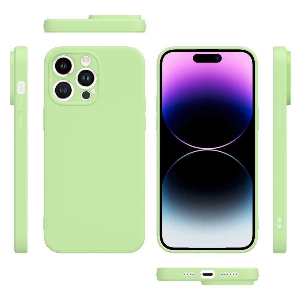 Soft TPU Case iPhone 14 Pro Max grøn