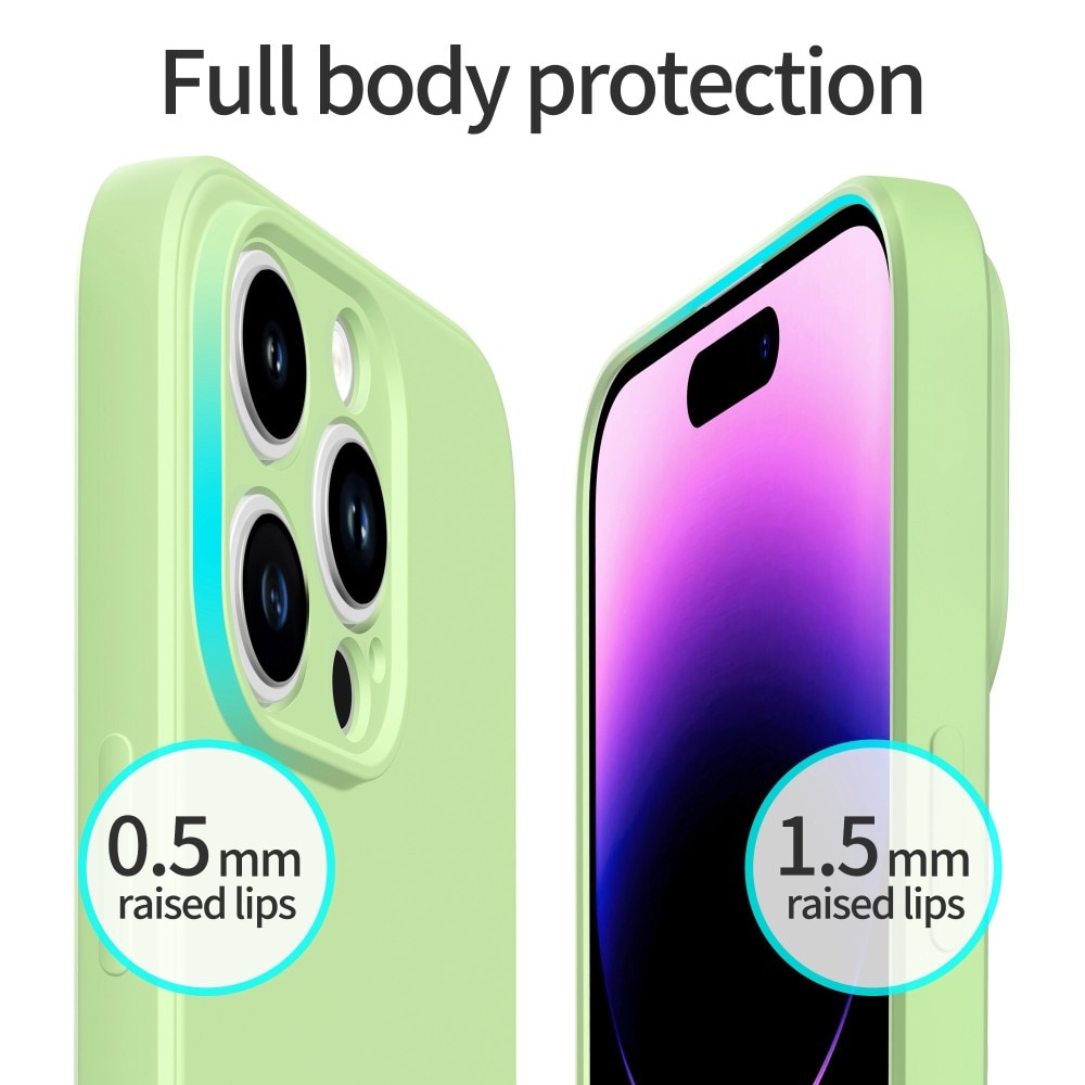 Soft TPU Case iPhone 14 Pro grøn
