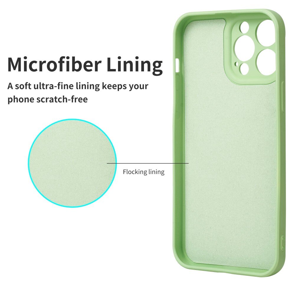 Soft TPU Case iPhone 14 Pro grøn