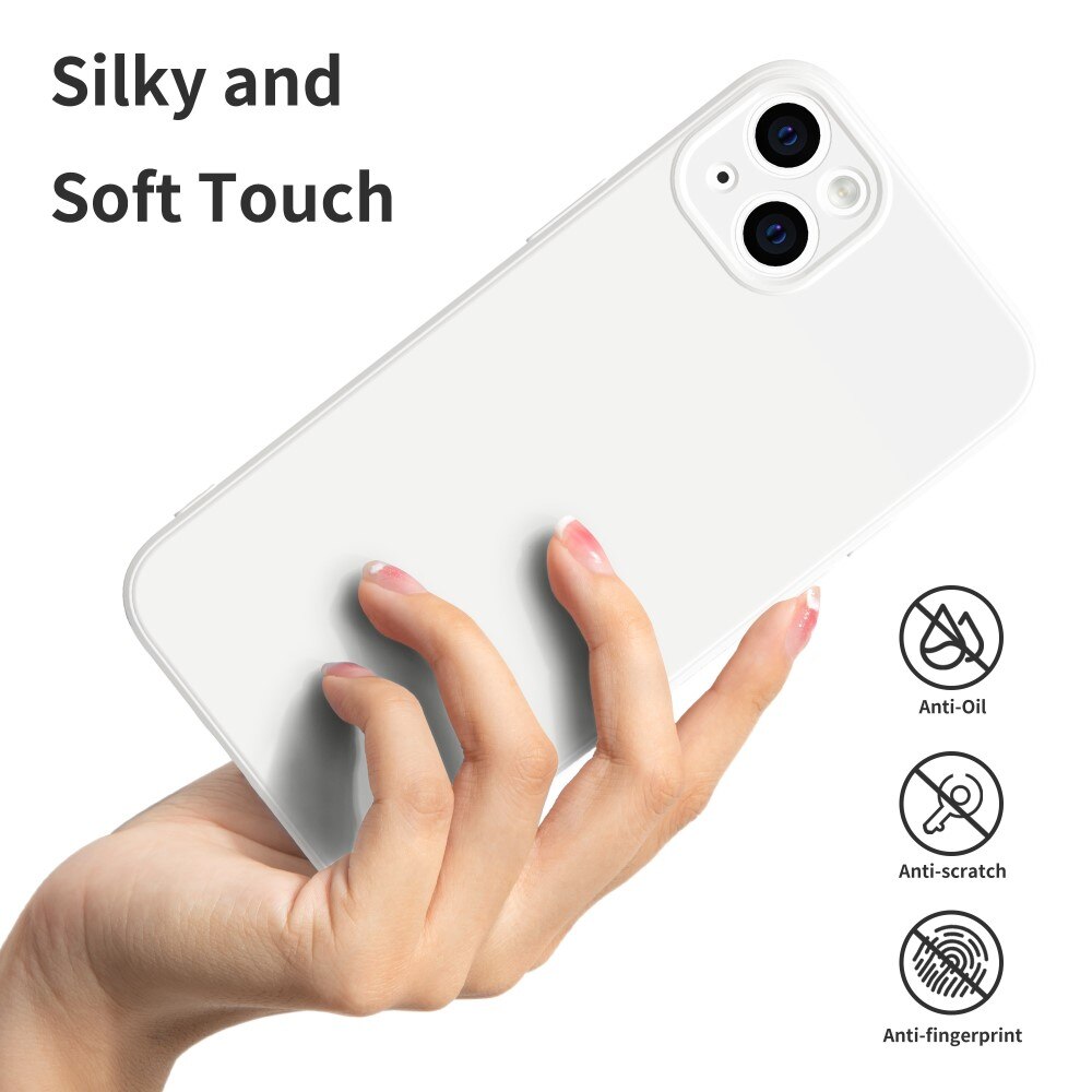 Soft TPU Case iPhone 14 hvid