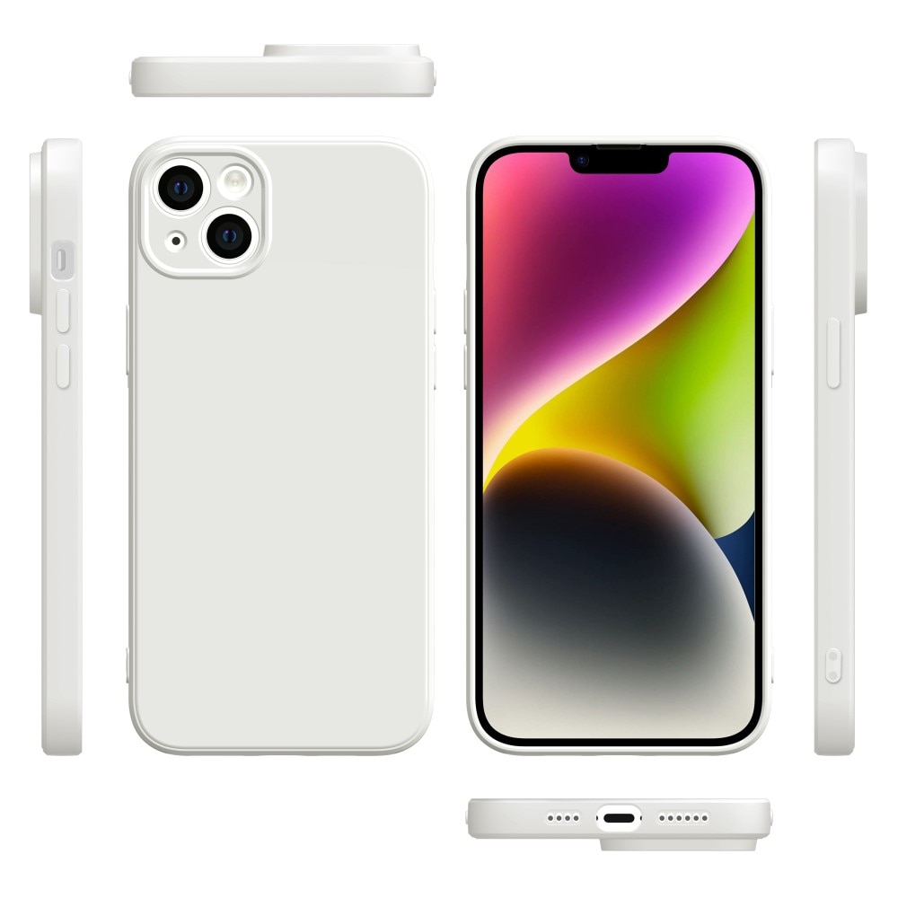 Soft TPU Case iPhone 14 hvid