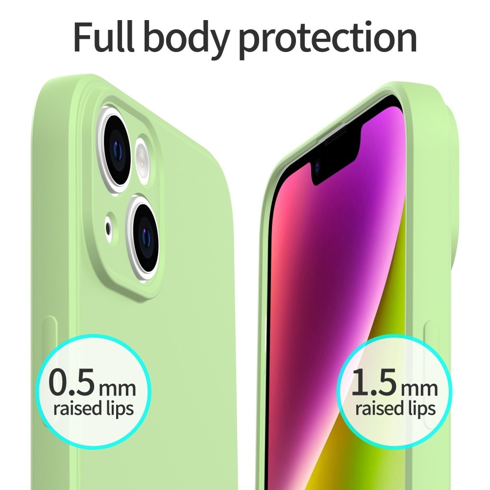 Soft TPU Case iPhone 14 grøn