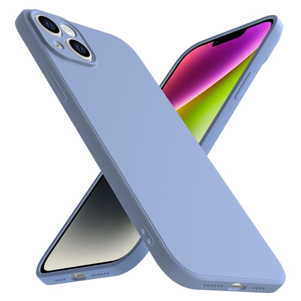 Soft TPU Case iPhone 14 blå