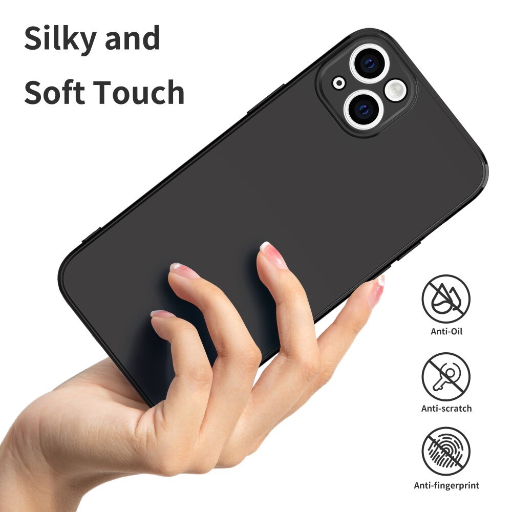 Soft TPU Case iPhone 14 sort