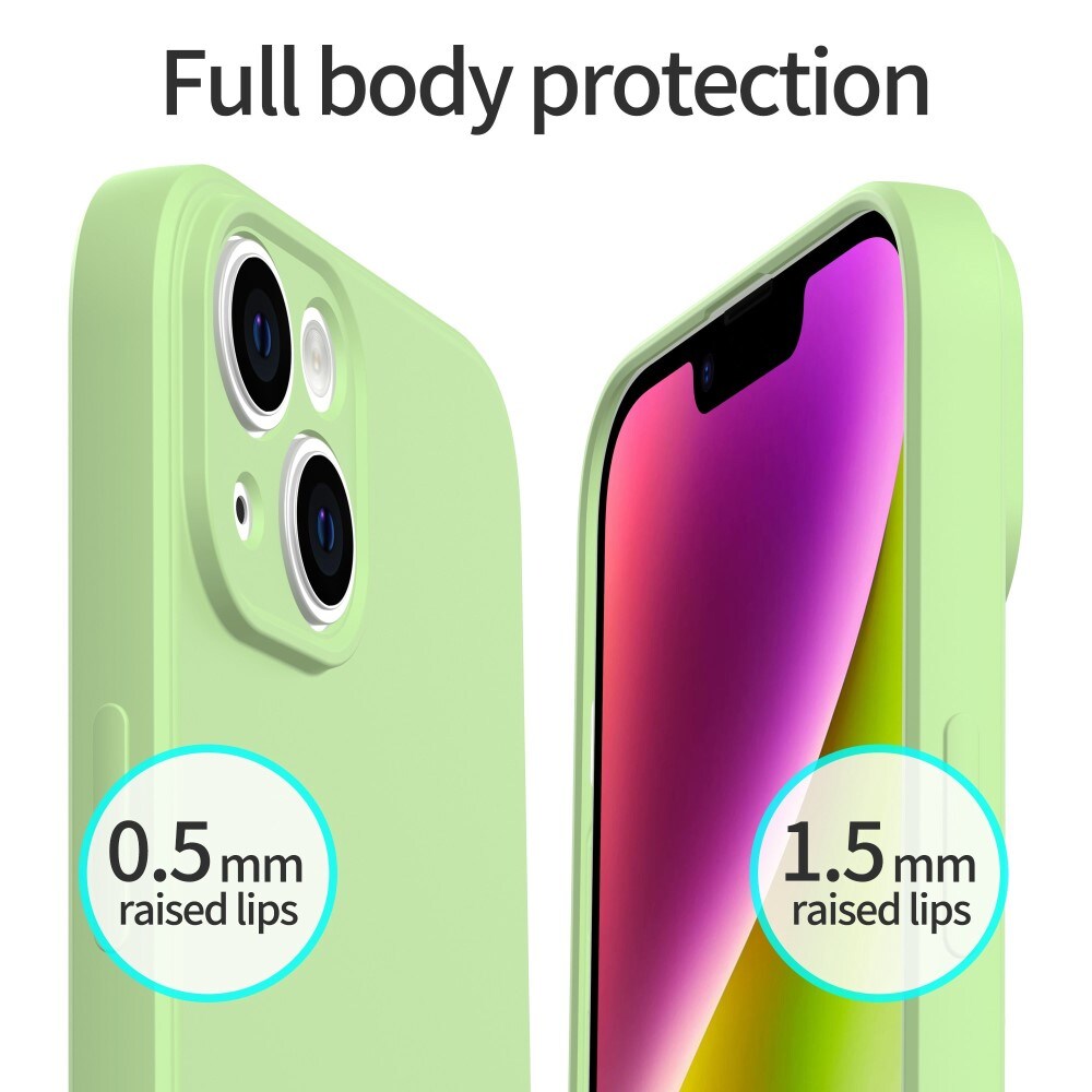 Soft TPU Case iPhone 14 Plus grøn