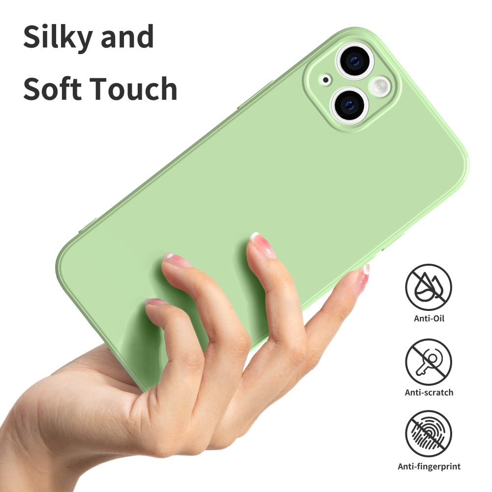 Soft TPU Case iPhone 14 Plus grøn