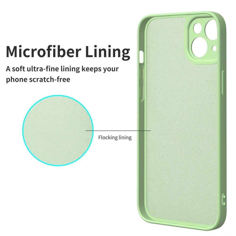 Soft TPU Case iPhone 14 Plus grøn
