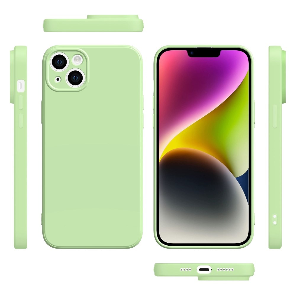 Soft TPU Case iPhone 14 Plus grøn
