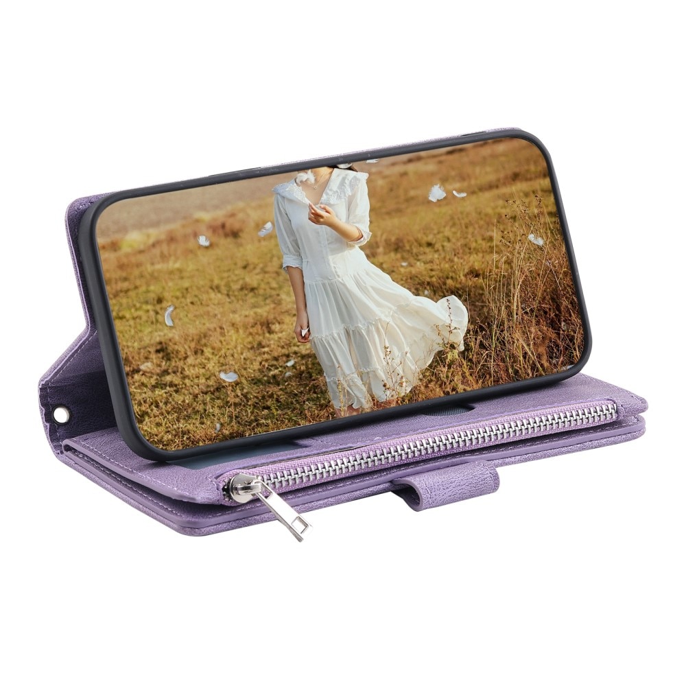 Pung Taske Samsung Galaxy A56 Quilted Lilla