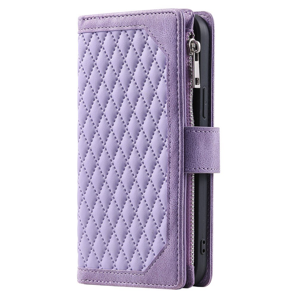 Pung Taske Samsung Galaxy A56 Quilted Lilla