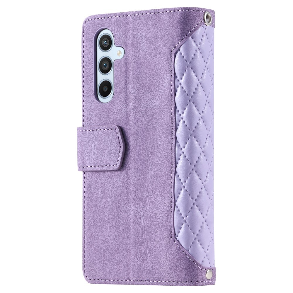 Pung Taske Samsung Galaxy A56 Quilted Lilla