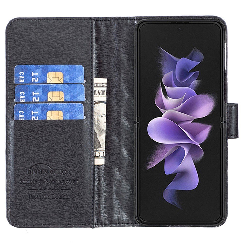 Tegnebogsetui Samsung Galaxy Z Fold 3 Quilted sort