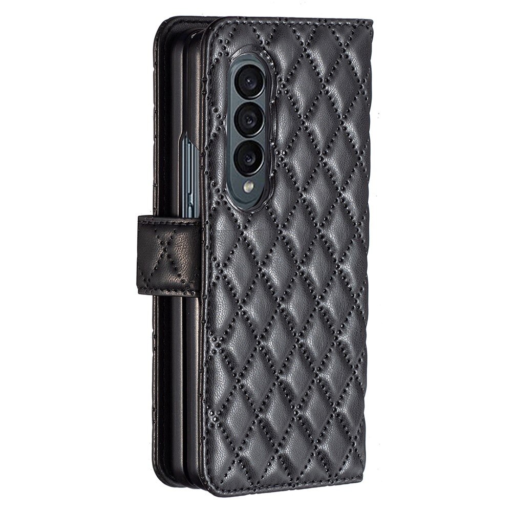 Tegnebogsetui Samsung Galaxy Z Fold 3 Quilted sort