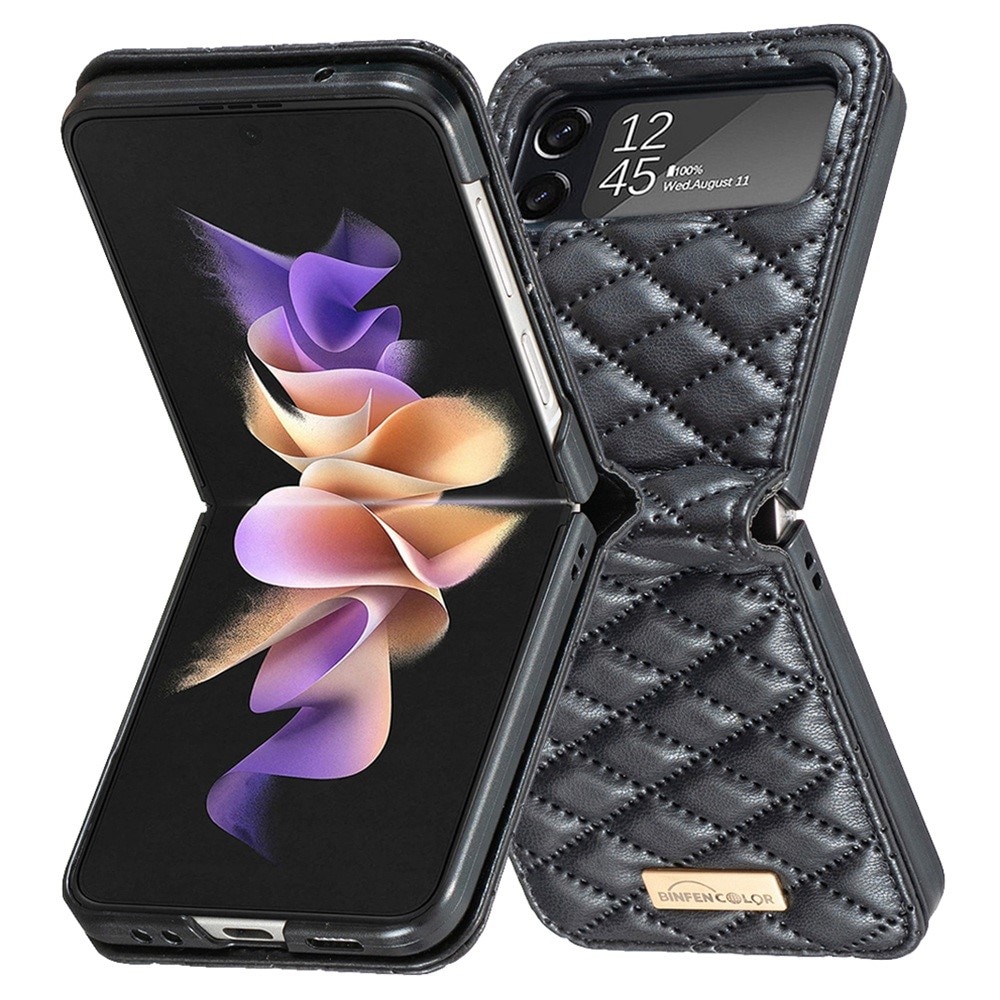 Etui Samsung Galaxy Z Flip 3 Quilted sort