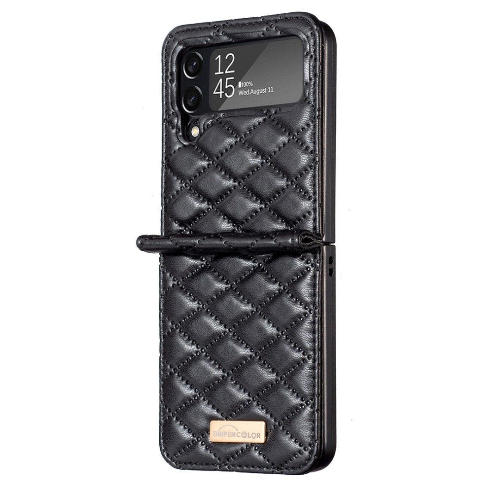 Etui Samsung Galaxy Z Flip 3 Quilted sort