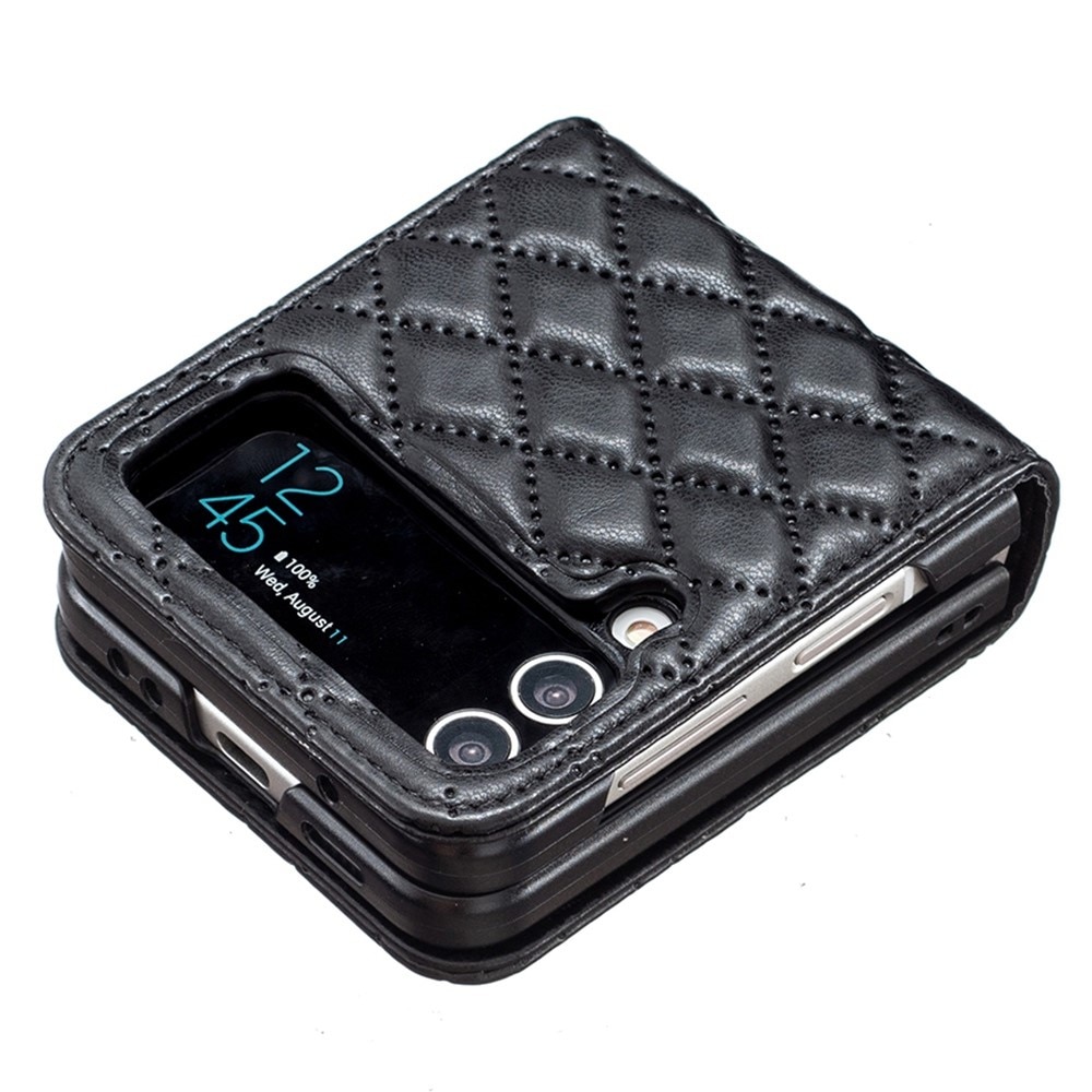 Etui Samsung Galaxy Z Flip 3 Quilted sort