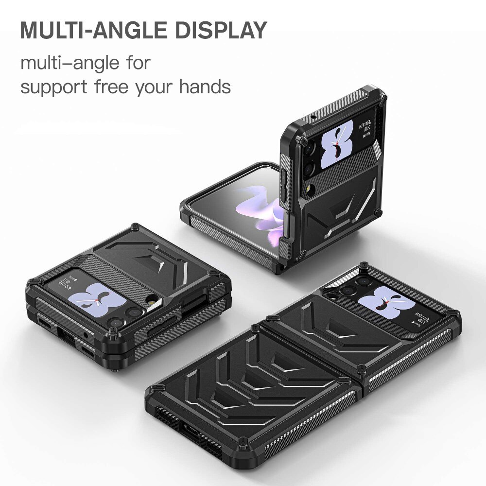 Tactical Protection Case Samsung Galaxy Z Flip 3 Black