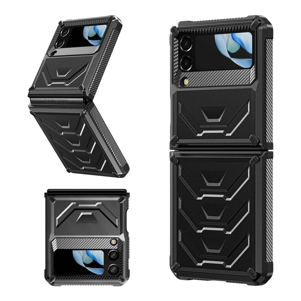 Tactical Protection Case Samsung Galaxy Z Flip 4 Black