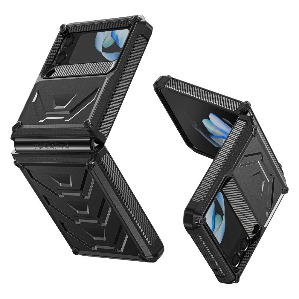 Tactical Protection Case Samsung Galaxy Z Flip 4 Black