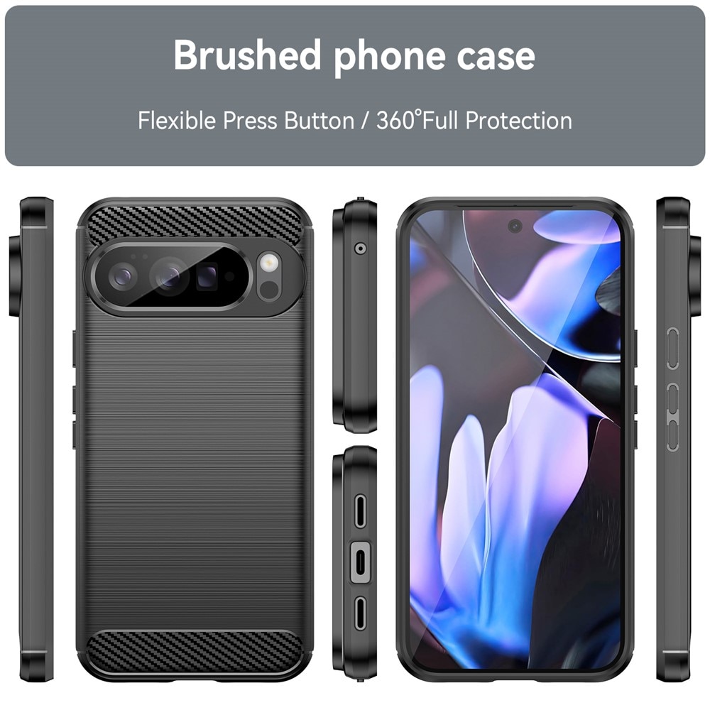 Google Pixel 10 Pro XL Cover TPU Brushed Sort