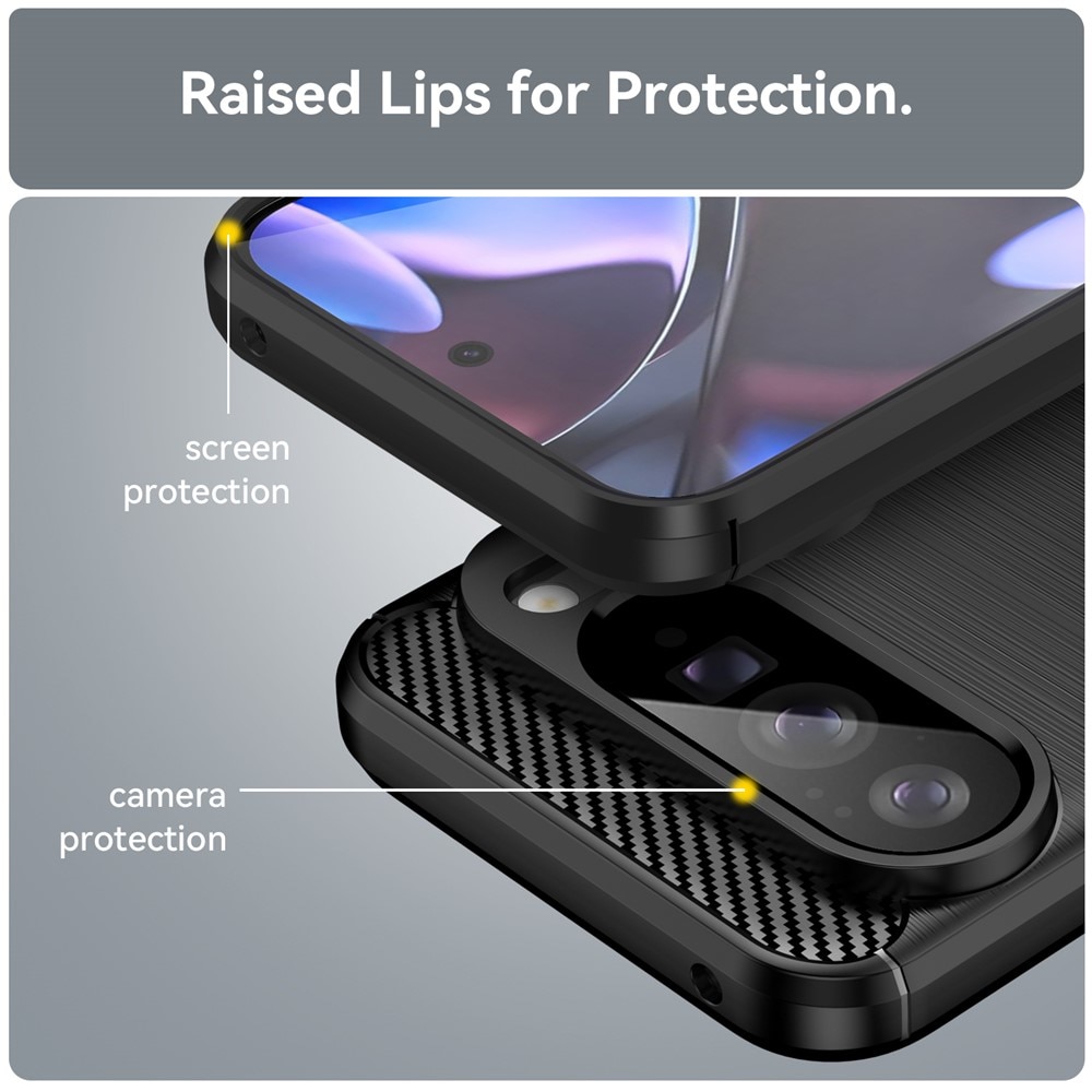 Google Pixel 10 Pro XL Cover TPU Brushed Sort