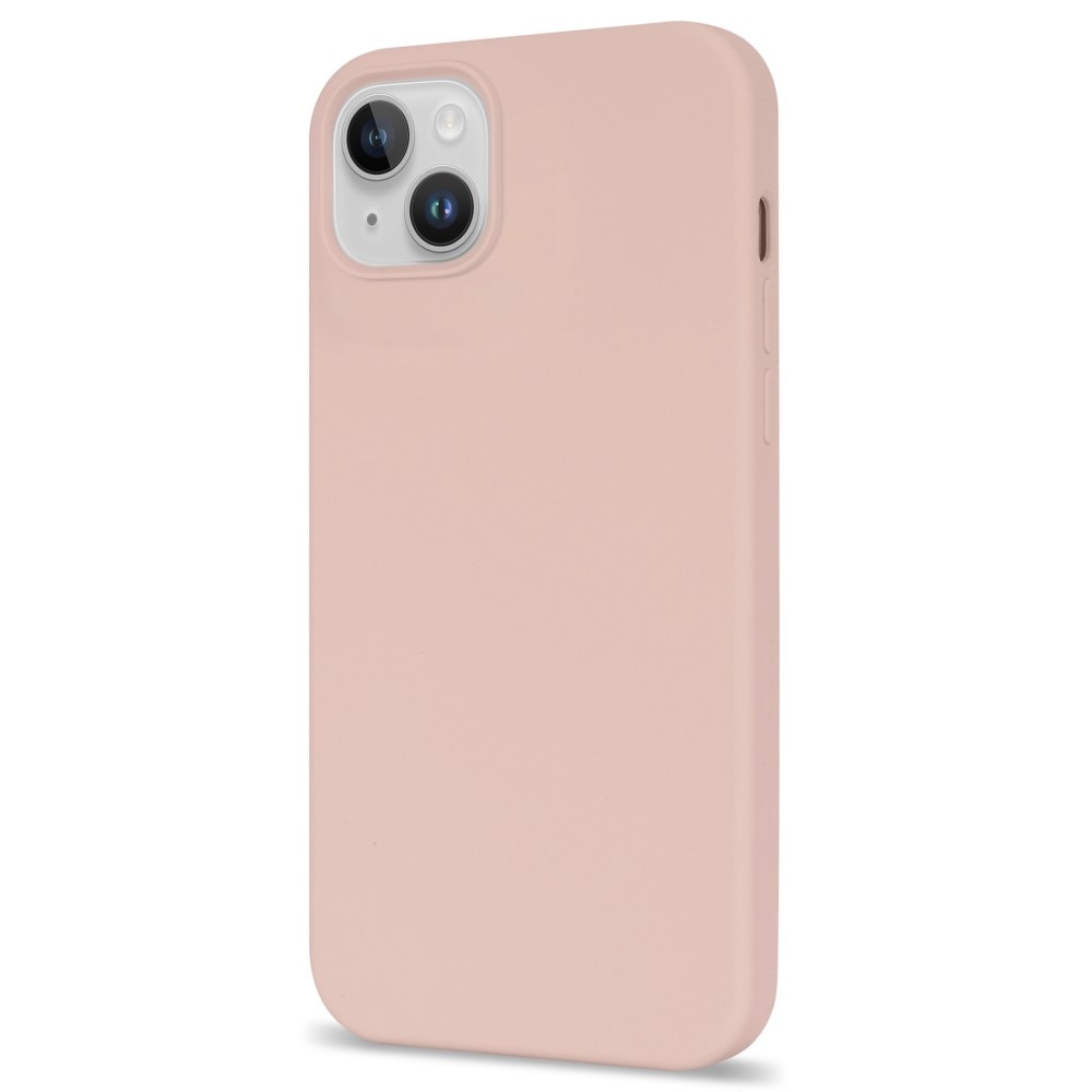 Cover Silikone iPhone 14 lyserød