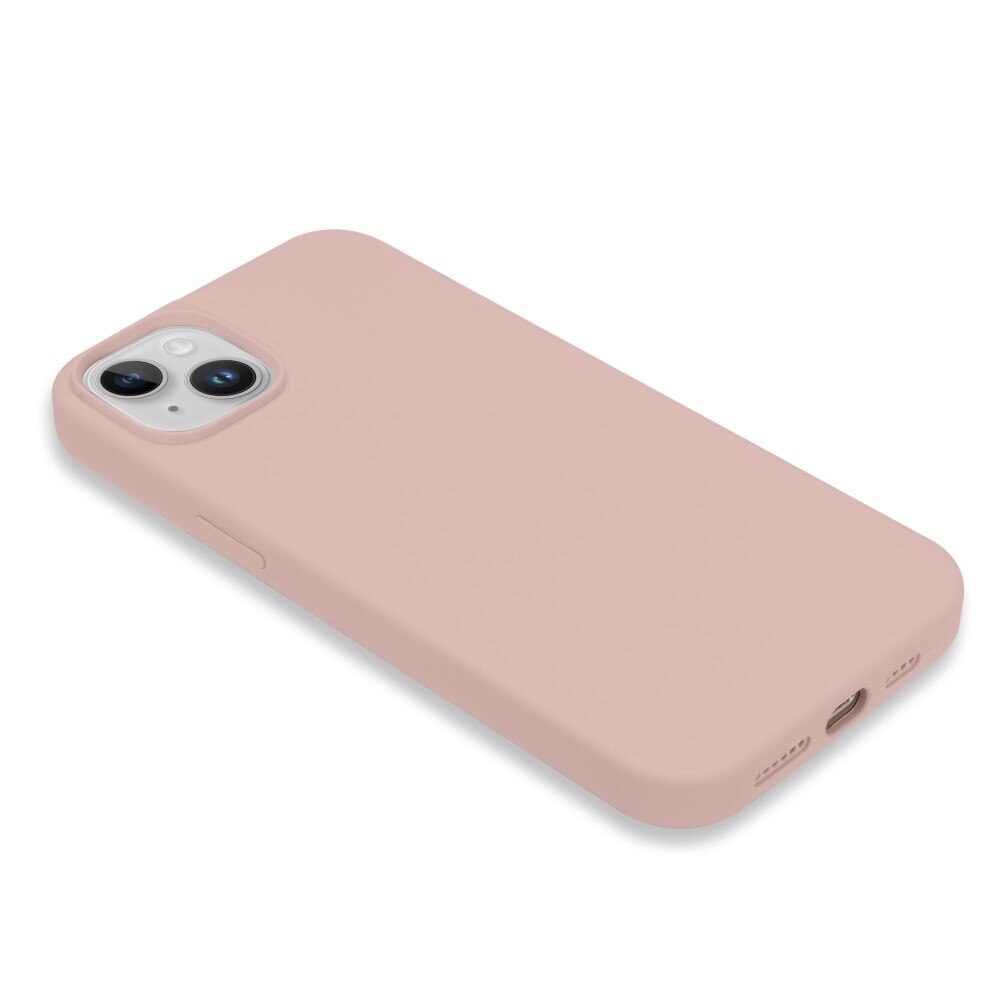 Cover Silikone iPhone 14 lyserød